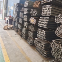 Fabrication chinoise certifiée ISO9001, profilés en acier en T laminés à chaud légers, structure en acier en T, soudage Q235 A36 ST37 S235JR