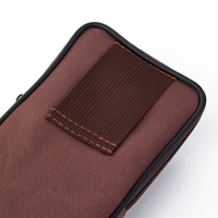 Nouvelle sacoche banane en toile avec boucle pour homme, sacoche de ceinture pour téléphone portable, sacoche de ceinture de sport, sacoche tactique, sacoche banane pour moto