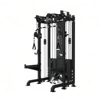 Rack de musculation commercial pliable en métal, équipement de fitness multifonctionnel dynamique 2-en-1 Peak
