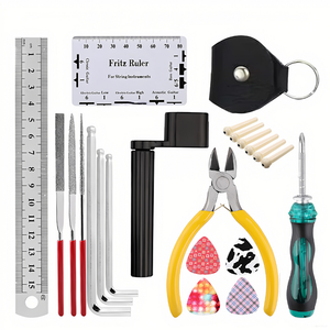 Kit de Herramientas Profesional de 23 Piezas de Acero Inoxidable para <span class=keywords><strong>Luthier</strong></span>, para Reparación y Mantenimiento de Instrumentos de Cuerda - Product Image 2
