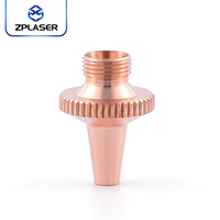 ZPLASER D15 H19 M8 buse de découpe Laser monocouche buses de coupe de Tube 3D pour tête de coupe Raytools