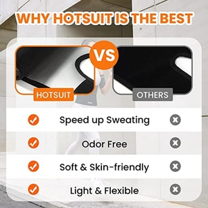 Faja Reductora de Piernas con Efecto Sauna, Calentador de Muslos, Cinturón Moldeador de Piernas, Envolturas Quemagrasas, Cinturón de Compresión de Neopreno Térmico - Product Image 3