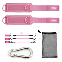 Sangle de soutien dynamique pour la cheville VALEO, ceinture d'entraînement de force pour le fitness, sangle de tension en cuir pour les hanches et les jambes, unisexe adulte
