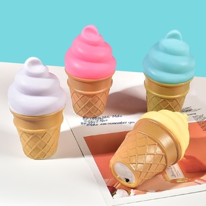 Fait à la main Ins crème colle bricolage 12 ornements de bijoux en plastique petite lampe de table crème glacée veilleuse <span class=keywords><strong>maison</strong></span> bijoux pâte à <span class=keywords><strong>modeler</strong></span> Slime - Product Image 4
