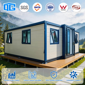 Casa Container Espandibile Standard AU con 2, 3 o 4 Camere da Letto, Personalizzabile nel Colore, 20Ft 30Ft 40Ft, Villa di Lusso Prefabbricata, Casa Mobile - Product Image 1
