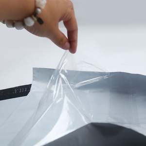 Sac d'expédition en plastique imperméable de sécurité, sac de courrier poly personnalisé avec logo imprimé, poche pour vêtements - Product Image 5