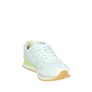 Zapatillas Deportivas para Niña Sun68 Z35415T Blancas y Rosas de Lona, Modelo Moderno - Product Image 5