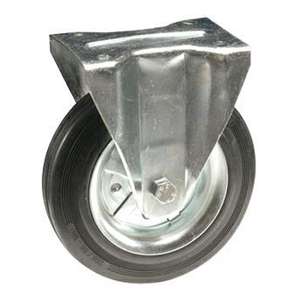 Aluminium .351R080 Roue pneumatique utilisée roulette pivotante avec acier fer nylon PU PVC caoutchouc matériaux - Product Image 1