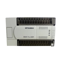 Controlador Lógico Programable (PLC) FX2N-64MR con Salida de Relé RS422, 64 Puntos de E/S, Alimentación CA, Máquina Pequeña, OEM Industrial
