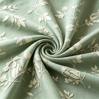 Tissu Jacquard Tissé 100% Polyester Écologique à Prix Compétitif, Teint, Texturé, Poids Moyen, Largeur 98 pouces, Rayures pour Tapisserie