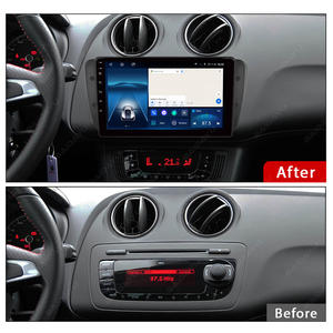 BAIDAYU Pantalla Táctil de 9 Pulgadas con GPS, USB, CarPlay, Android Auto, Multimedia para Automóvil, Asistencia de Reversa, Pantalla IPS, Seat <span class=keywords><strong>Ibiza</strong></span> 2013 - Product Image 5