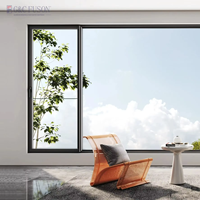 Fuson Aluminium Conception économe en énergie Fenêtres coulissantes Glisser en douceur Fenêtres Autres fenêtres coulissantes Fenêtre en aluminium
