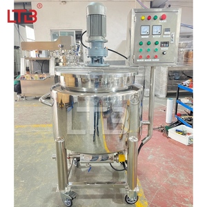 Mélangeur/Homogénéisateur à <span class=keywords><strong>chauffage</strong></span> électrique/vapeur pour liquides, ligne de production de shampoing, nettoyant visage, sirop, détergent, cuve de mélange - Product Image 6