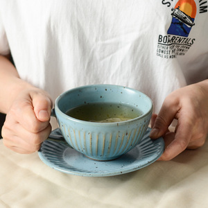 Vintage Japanese Ceramic Mug European Afternoon Tea & Coffee <b>Latte</b> <b>Cup</b> With Cute Design for Back to School - Product Image 3