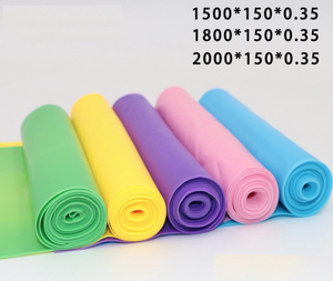 Logo personnalisé yoga TPE résistance bande 1500 <span class=keywords><strong>1800</strong></span> 2000 Pilates exercice yoga élastique bande élastique - Product Image 2