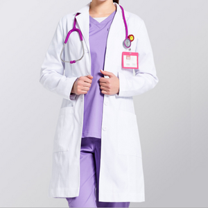 A prova di polvere Medico <span class=keywords><strong>Camice</strong></span> da laboratorio Resistente Agli Acidi Manica Lunga Bianco <span class=keywords><strong>Camice</strong></span> da laboratorio - Product Image 6