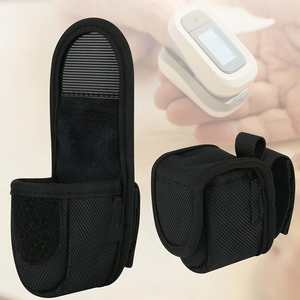 Sac de rangement en nylon pour oxymètre de pouls, étui portable pour oxymètre de pouls, pochette de transport pour adultes et enfants, étui de voyage pour oxymètre de pouls - Product Image 4