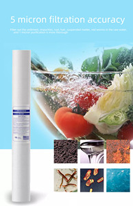 Venta Directa de Fábrica de Filtros de Agua: Cartucho de Filtro de Algodón PP de 20 Pulgadas y 1 Micrón (Precio de Fábrica) - Product Image 4