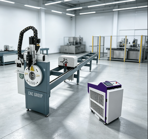 ขายตรงจากโรงงาน เครื่องตัดท่อเลเซอร์ CNC ราคาประหยัด เลเซอร์ไฟเบอร์ราคาไม่แพงสำหรับท่อโลหะทรงกลมและทรงเหลี่ยม - Product Image 1