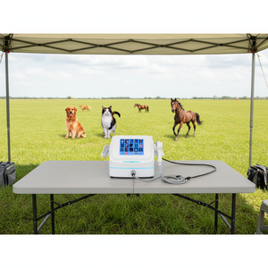 Masseur orthopédique vétérinaire pneumatique réutilisable à double usage et à écran tactile pour grands animaux (chiens, chats, équidés) - Product Image 3