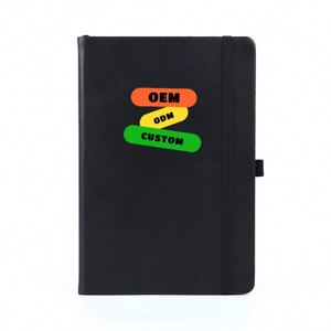 Custom Printed Gold/Silver Foil Embossed A5 PU Leather Thread Sewn 80 Sheets Student Office <b>Planner</b> <b>Journal</b> Notebook - Product Image 1