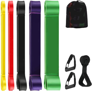 Fasce <span class=keywords><strong>di</strong></span> <span class=keywords><strong>Resistenza</strong></span> per Fitness, Bande Elastiche per Allenamento, Corde per Yoga, Attrezzi per <span class=keywords><strong>Esercizi</strong></span> a Casa e in Palestra - Product Image 4