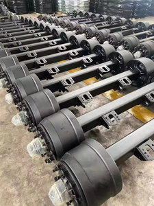 <span class=keywords><strong>Bpw</strong></span> 16t Hot Bán Đức Trailer trục nhà máy trực tiếp New Heavy Duty thép tự chỉ đạo trục - Product Image 2