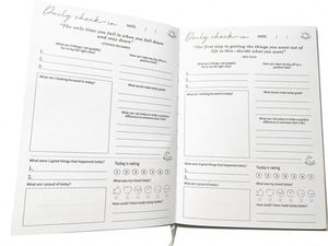 Custom A5 Executive Self-Care <b>Journal</b> with Glossy Finish Hardcover Organizer/Planner for Note Taking Personal Reflection Gift - Product Image 3