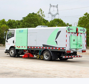 Véhicule de nettoyage et de balayage électrique pur Dongfeng 4x2 10m³ personnalisé Clw pour le nettoyage des rues municipales - Product Image 6