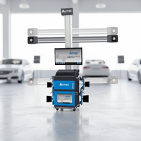Máquina de Alineación de Ruedas 3D AUTEC ATW-A30 con Pantalla Digital, Fuente de Alimentación de 220V, Garantía de 12 Meses, Cámara de 5MP y Seguimiento Automático de Ruedas