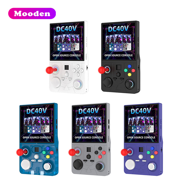 X DC40V Handheld Game Console 4 Inch Screen Retro Games Portable Handheld Game Player