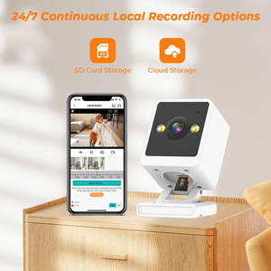 Nhà Camera an ninh ip HD trong nhà bé Màn hình CMOS cảm biến H.264 màu tầm nhìn ban đêm con người phát hiện không dây 1080P tuya nhà thông minh - Product Image 4