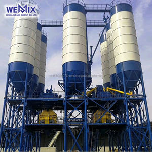 HZS120 Centrale à béton Centrale à béton stationnaire Centrale à béton prêt à l'emploi Mélangeur à béton à courroie - Product Image 1