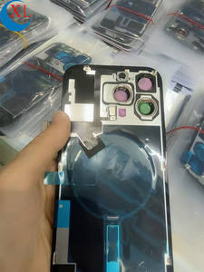 Étuis de téléphone portable OEM pour iPhone 16Pro Max 16 15 14 Plus 15Pro Max boîtier en verre arrière aimant lampe de poche NFC câble flexible sans fil - Product Image 5