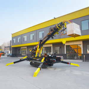 <span class=keywords><strong>Grue</strong></span> araignée <span class=keywords><strong>mobile</strong></span> sur chenilles de 1,2T à 14 tonnes, alimentée au diesel, pour travaux en extérieur et tout-terrain - Product Image 4