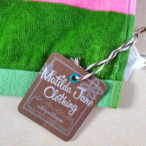 Serviettes <span class=keywords><strong>de</strong></span> <span class=keywords><strong>plage</strong></span> en velours <span class=keywords><strong>de</strong></span> coton imprimé réactif Matilda Jane Clothing - Product Image 5