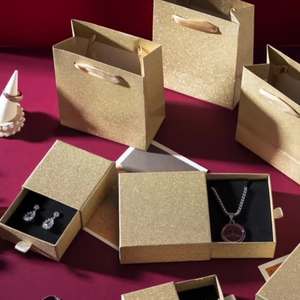 Wholesale Luxury New Design Custom Square Gift Cardboard Stackable <b>Storage</b> Rigid Slide Drawer <b>Boxes</b> for Packaging - Product Image 1