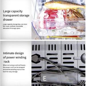 Réfrigérateur domestique à porte unique de grande capacité D 148L, peut congeler <span class=keywords><strong>rapidement</strong></span> des glaçons, congélateur vertical, réfrigérateur - Product Image 5