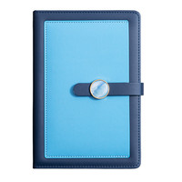 Ensemble cadeau d'affaires en cuir PU, carnet à reliure thermique A5 (100 feuilles), stylo à bille métallique et tasse isotherme - Option de logo personnalisé