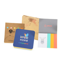 Blocs-notes autocollants personnalisés avec impression de logo, mémo promotionnel Kawaii, taille personnalisée, plusieurs couleurs