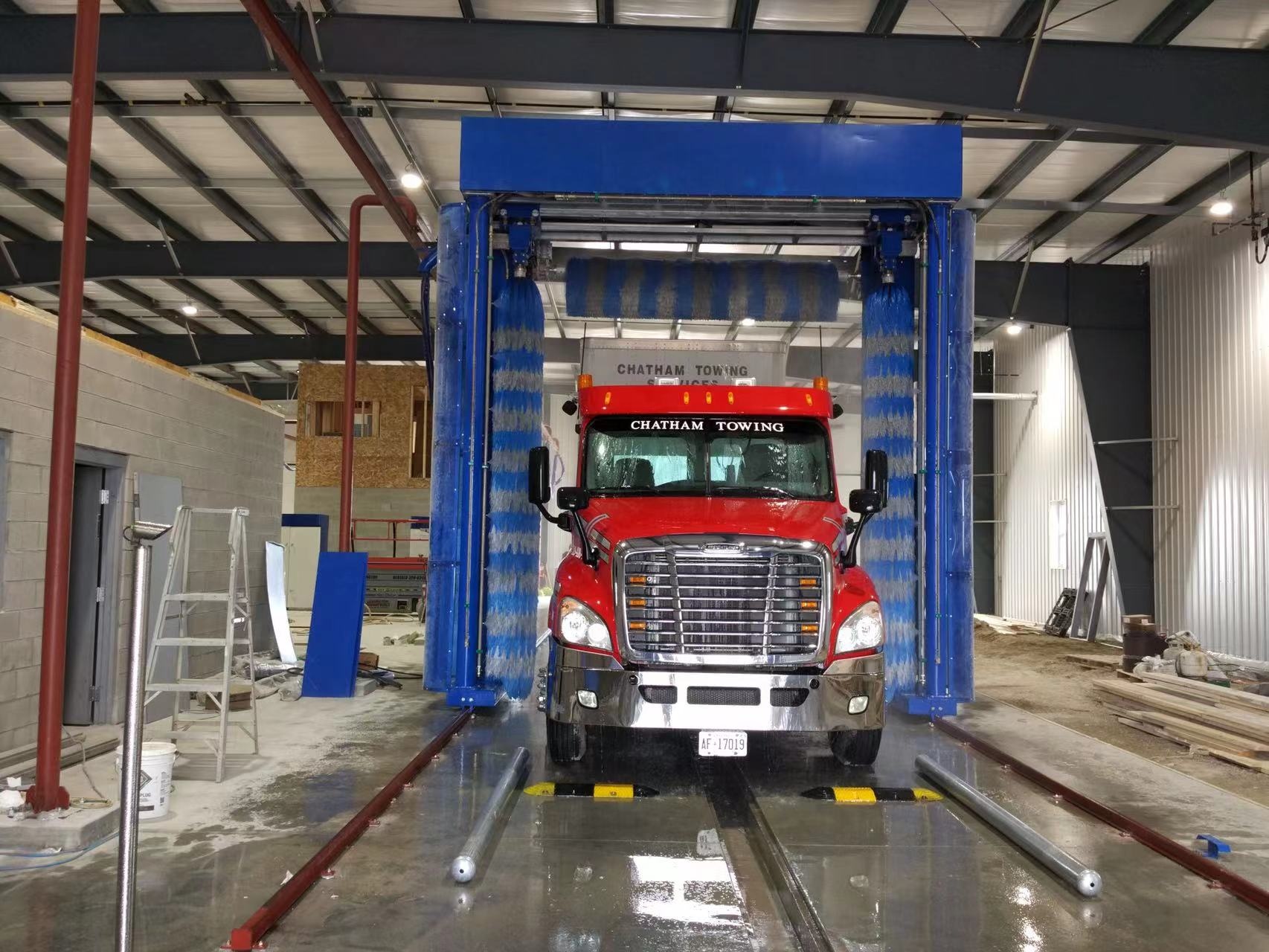 automatic truck wash