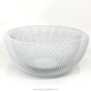 Küchen mode nach Hause Metalldraht Aufbewahrung körbe Obstkorb Schüssel - Product Image 6