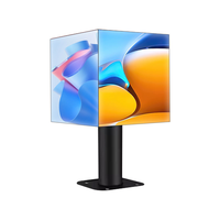 Pantalla LED Publicitaria en Forma de Cubo P3 P3.91, Personalizable, Resistente al Agua, para Interiores y Exteriores, Ideal para Tiendas y Centros Comerciales
