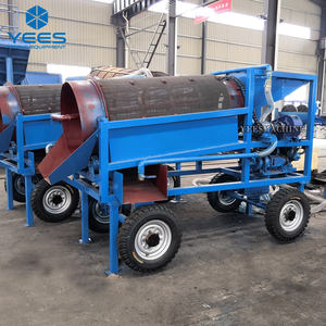 핫 세일 소규모 광업 모바일 플랫폼 고체 구조 금 세탁기 추천 광업을위한 미네랄 분리기 - Product Image 3