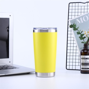 Gobelet isotherme en acier inoxydable à double paroi 10 12 14 16 30 20oz, tasse à café, gobelet de voyage, logo personnalisé, revêtement en poudre - Product Image 6