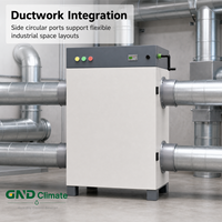Nouveau déshumidificateur rotatif industriel pour le séchage de l'air, la réduction de l'humidité et le contrôle des environnements de production sensibles à l'humidité