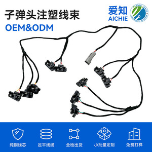 Custom 2 Pin Sae <b>Plug</b> Trailer Wire 3.96mm Bullet Head Automotive Brake Light Harness 1 Meter Copper Core PVC Insulation - Product Image 5