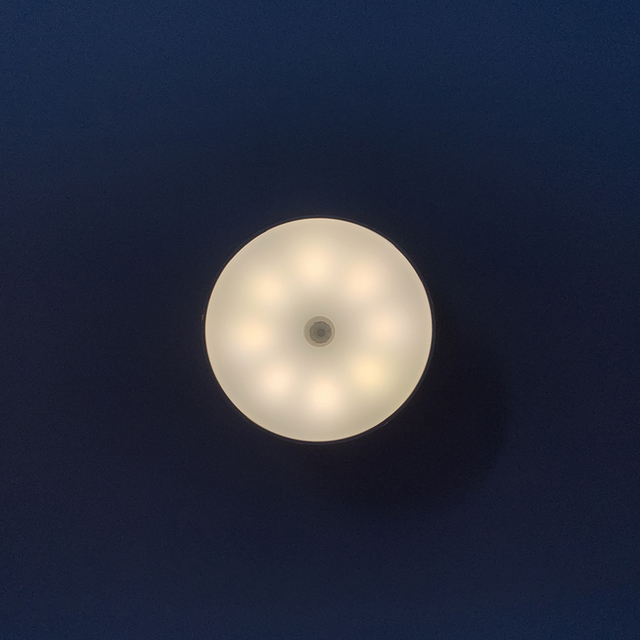 LED Closet Light With Motion Sensor Rechargeable LED Under Kitchen Cabinet Light Magnetic Under Counter Wireless Lighting