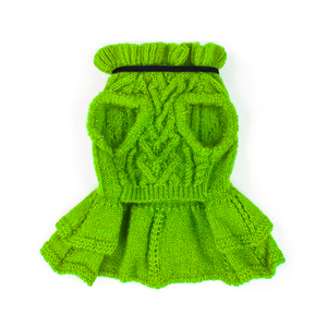 Suéter <span class=keywords><strong>para</strong></span> Perro de Lana y Algodón Suave, con Estampado Invernal y Lazo, Ecológico, <span class=keywords><strong>para</strong></span> Teddy y Bichón Frisé - Product Image 2