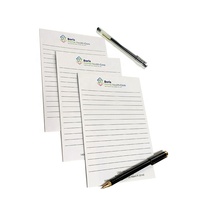 Premium-Notiz blöcke mit benutzer definiertem Logo Hochwertige personal isierte benutzer definierte Notiz blöcke mit Logo und Stift